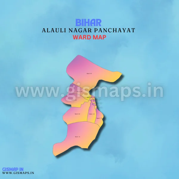 Alauli Nagar Panchayat Ward Map